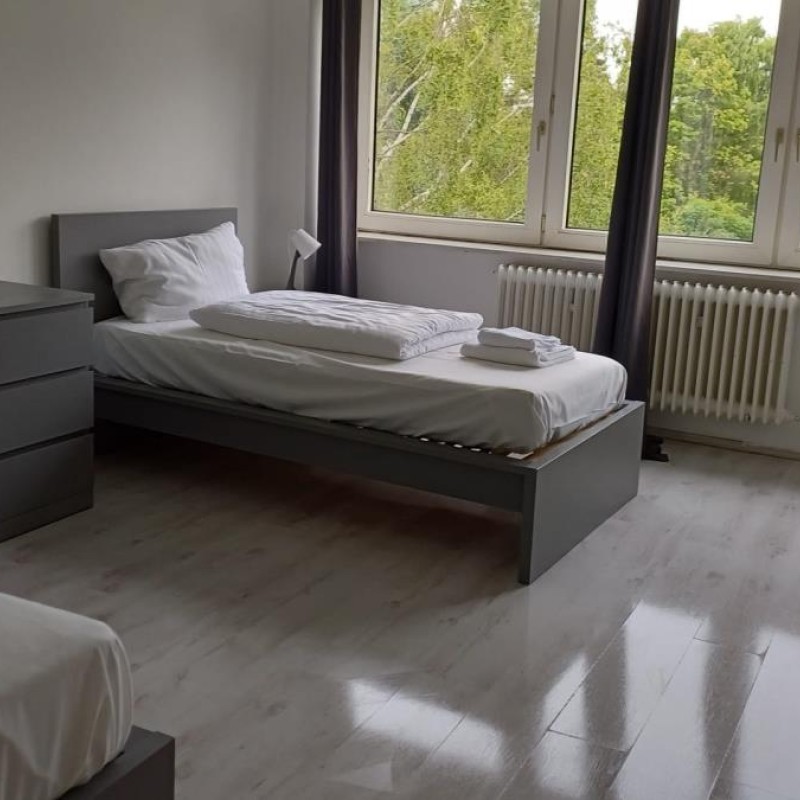 BoLA Ferienwohnung 7 Hamburg-Wandsbek 2 Betten, Küche, Bad 