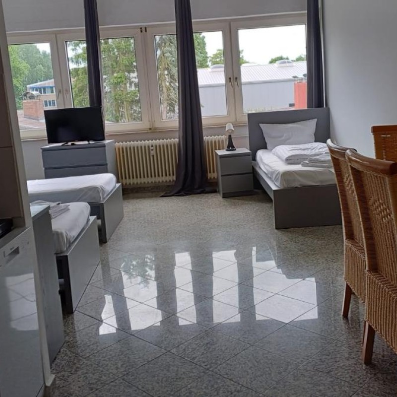 BoLA Ferienwohnung 2 Hamburg-Wandsbek 3 Betten, Küche, Bad 